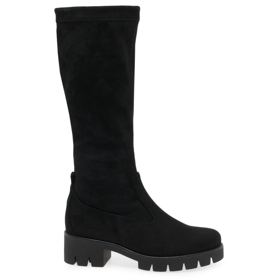 Gabour | Bottes Longues Exclusives Baku Noires Pour Femmes